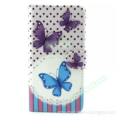 Bulk buy in China colorful patterns leather back case for Samsung s6 edge